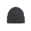 Fleece Lined Ribbed Knit Beanie | Trail Master Charcoal